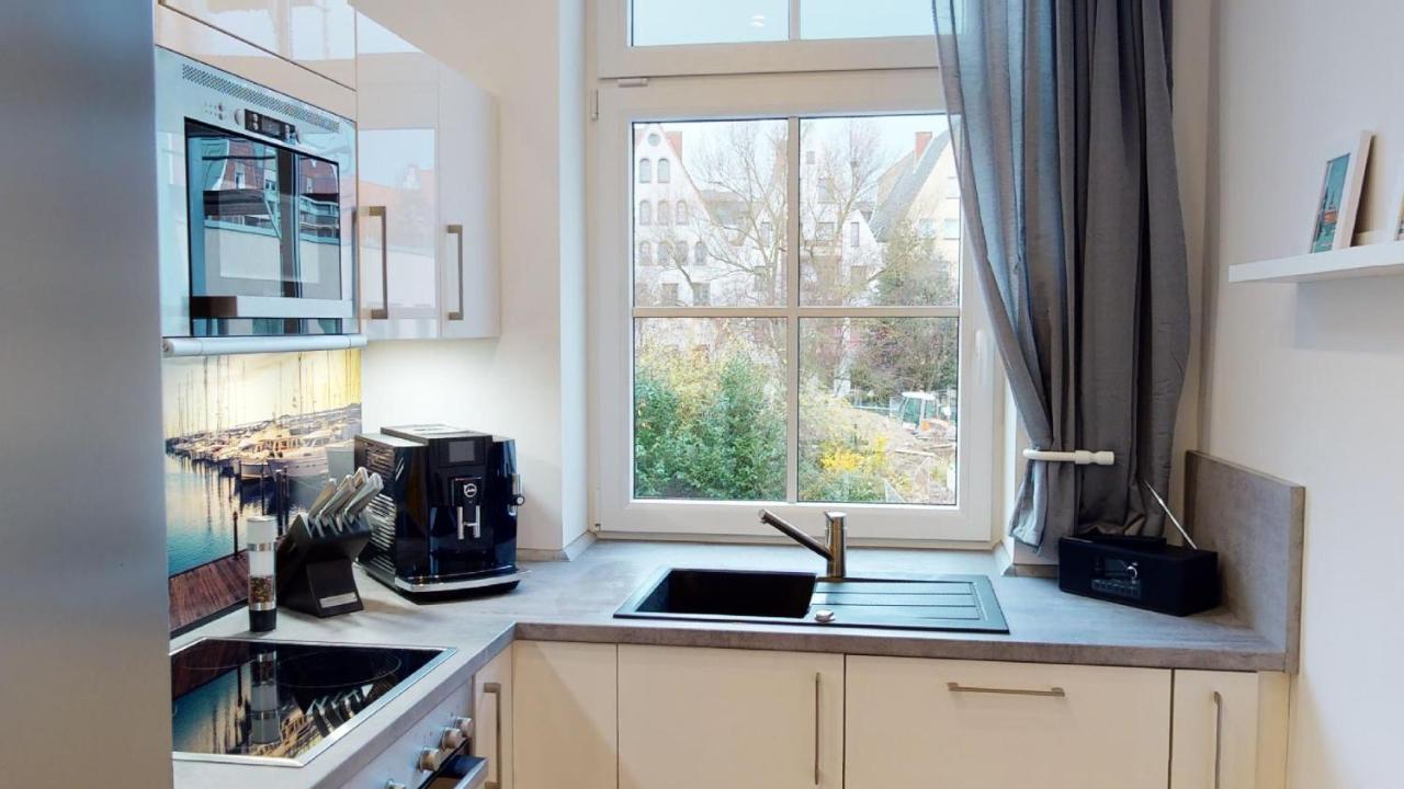 רוסטוק Lieblingsapartment No.3 Mit 2 Schlafzimmern In Top City-Lage מראה חיצוני תמונה